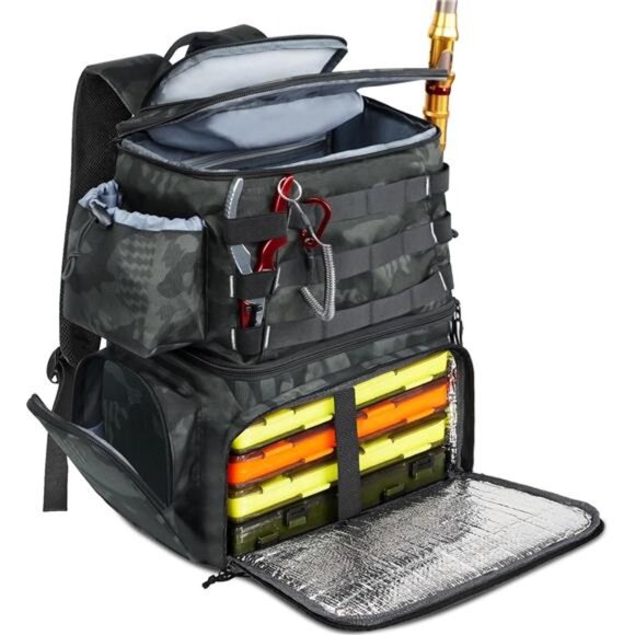 calcutta tackle boxes Bag | Squall 3600 Tackle Bag Padded adjustable shoulder strap for hands CALCUTTA 3600 Squall Tackle Trays